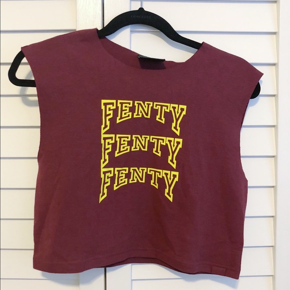 Fenty Beauty Tops - Fenty by Rihanna x PUMA Varsity Crop Top